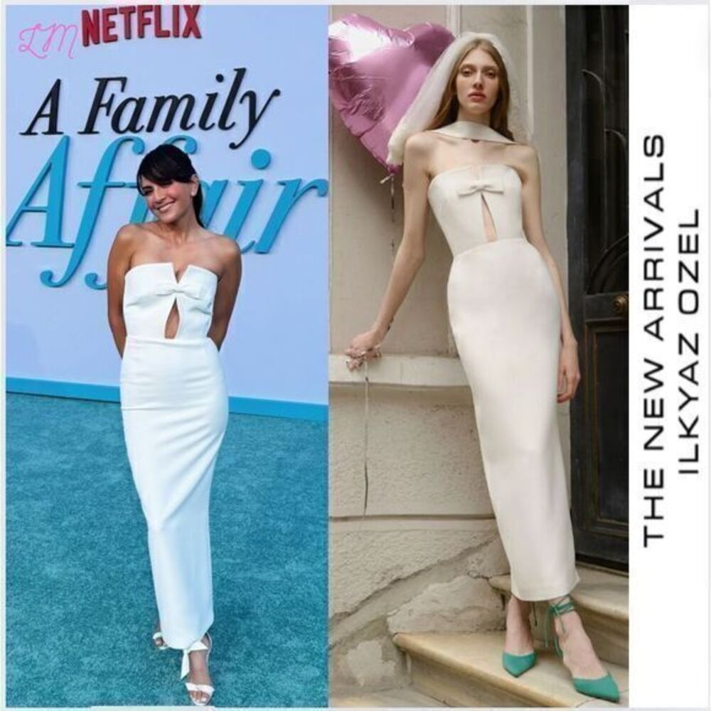 The New Arrivals Ilkyaz Ozel Holly Strapless Midi Wedding Dress 10 Temple White